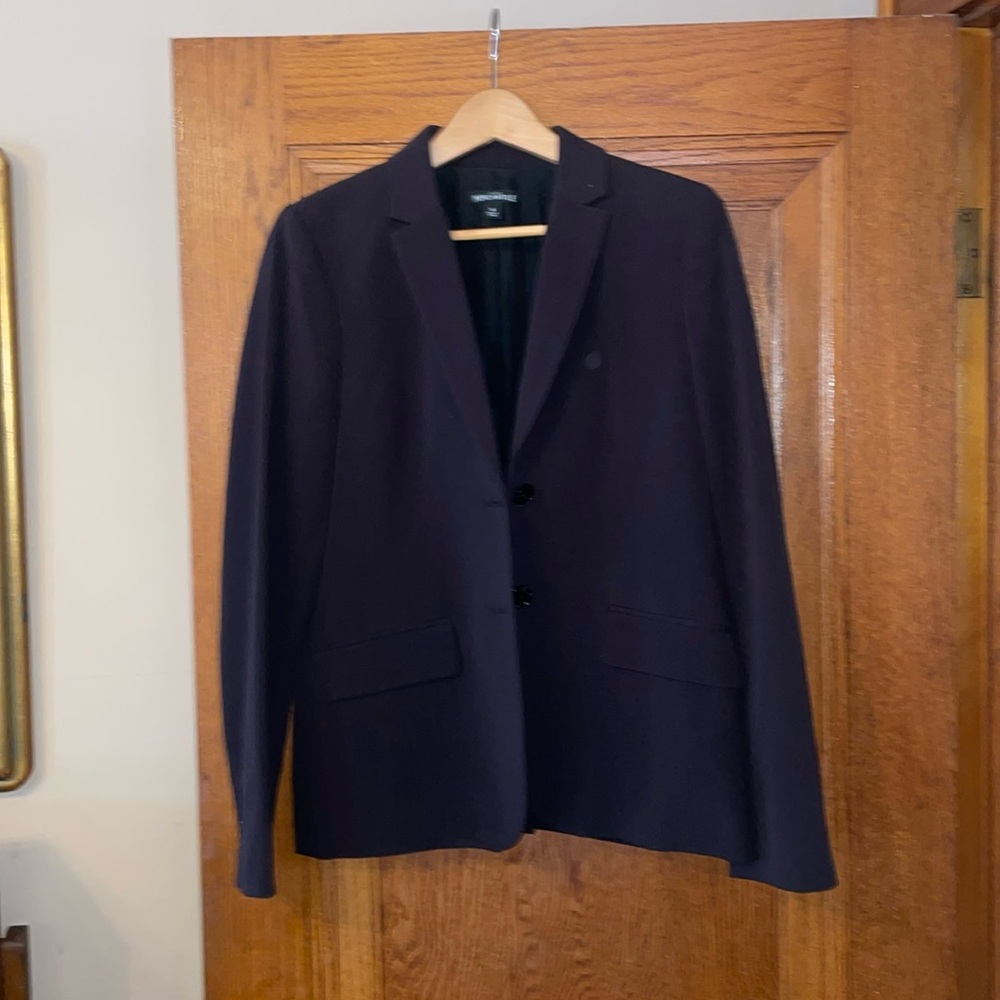 JCrew Factory Classic work blazer; Sz 6; style j4477; black